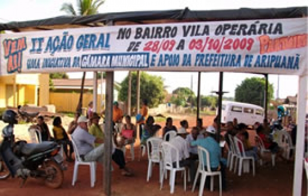 Ação Geral é realizada no Bairro Vila Operaria