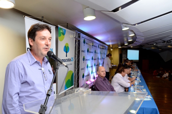 O Ver.Tadeu Aurimar Presidente do Partido(DEM)Aripuanã,Participou do encontro estadual  na Capital Cuiabá-MT